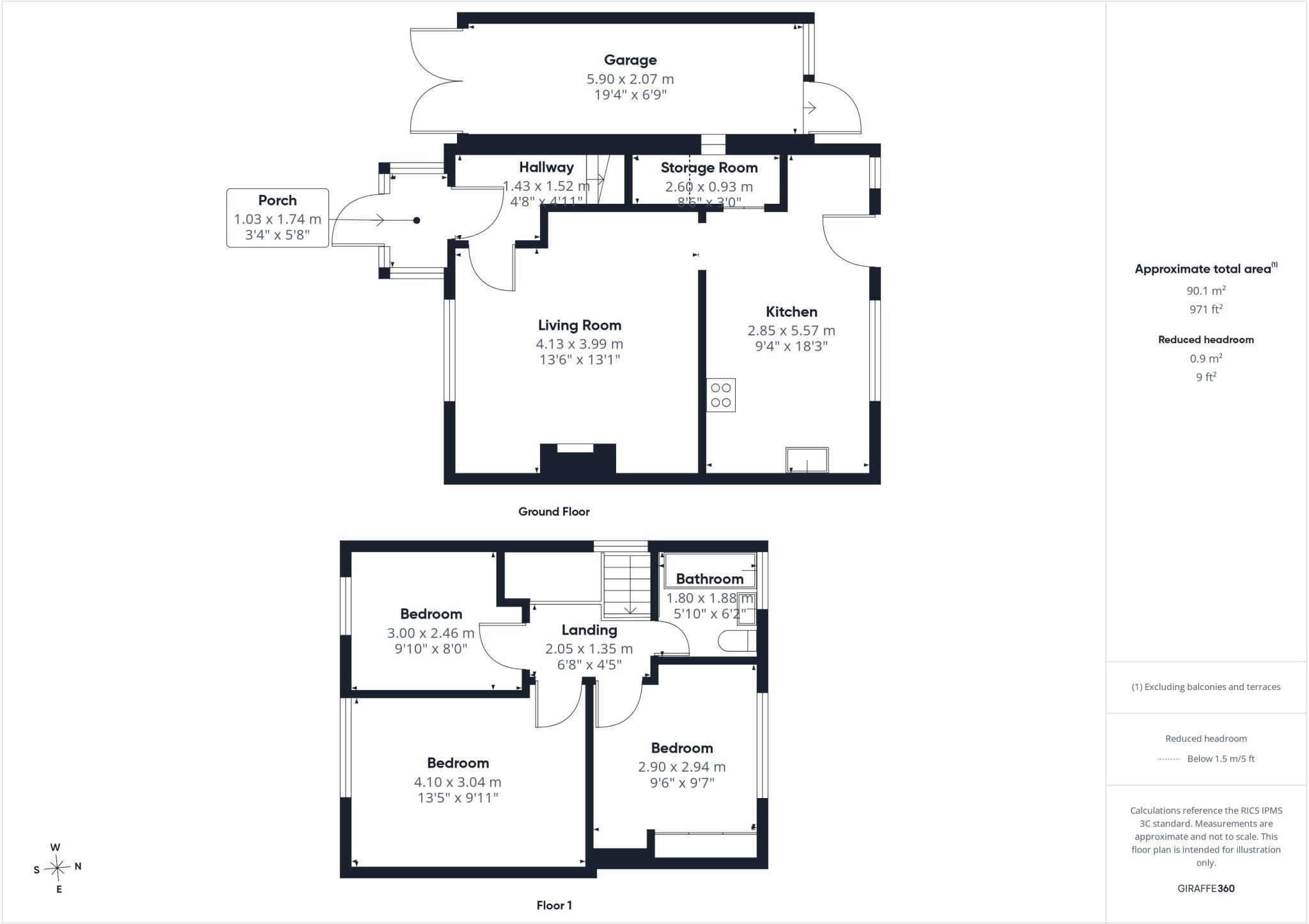 Manor Road, Chesham, Buckinghamshire, HP5 floorplan