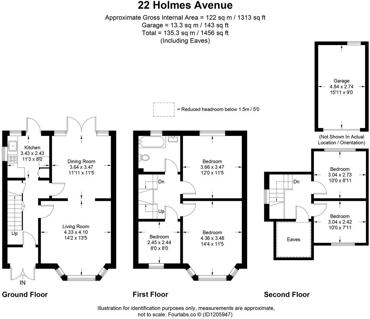 Holmes Avenue, Hove floorplan