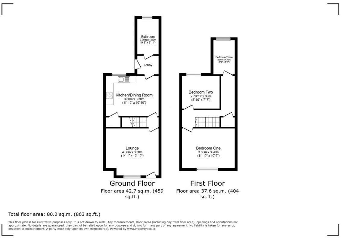 South Street, Rawmarsh, Rotherham, S62 5RD floorplan