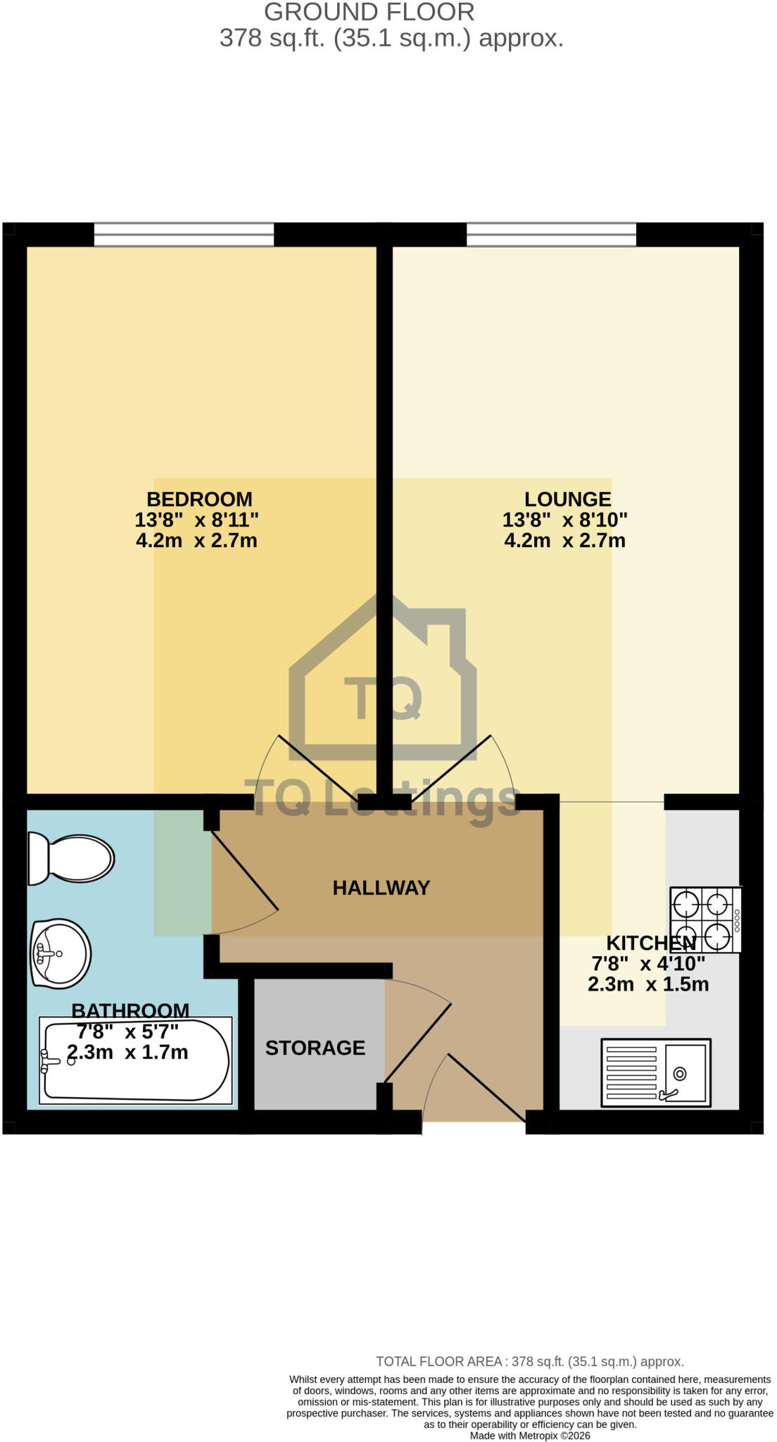 Prospect Road, Huddersfield floorplan