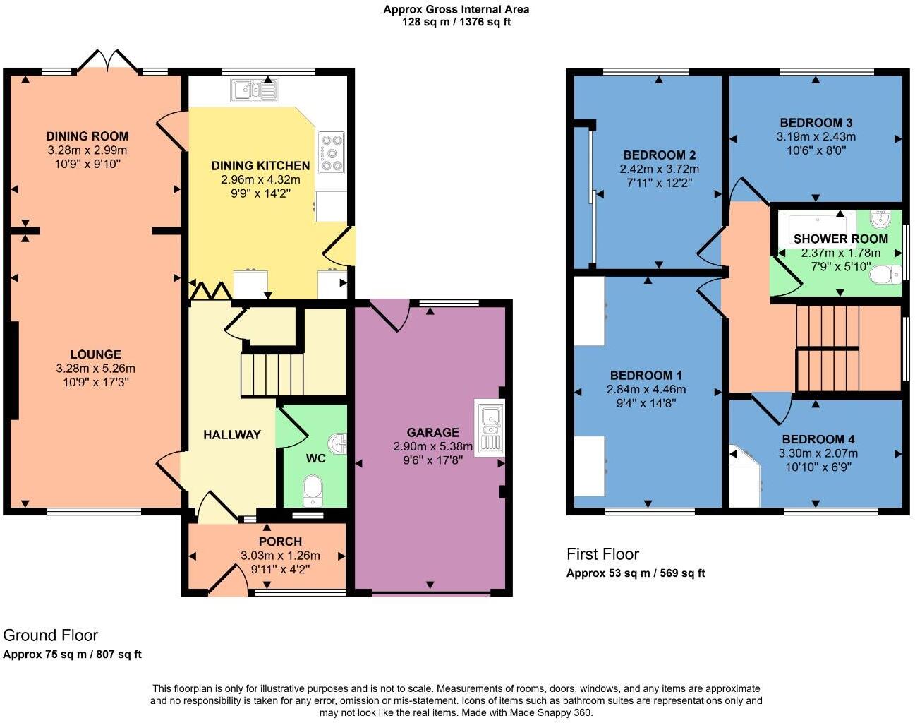 Longlands Road, Dewsbury floorplan