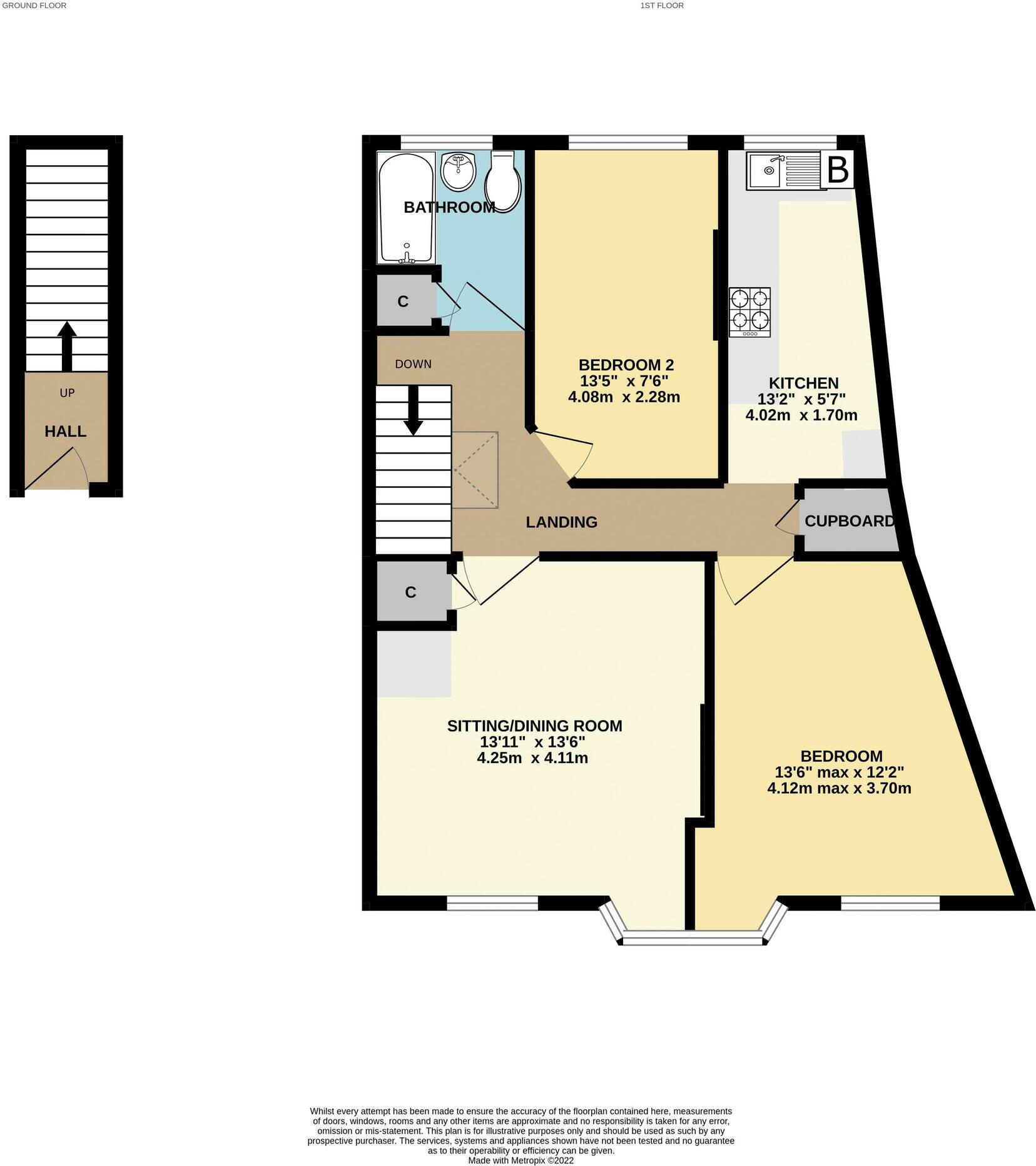 Princes Street, Yeovil, BA20 1EE floorplan