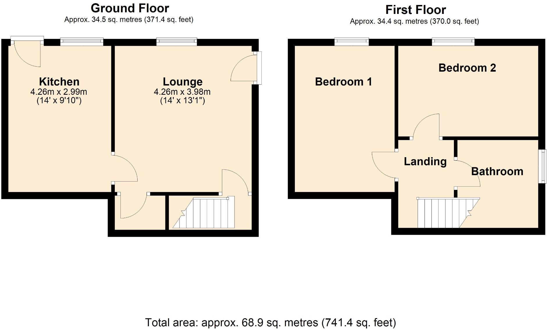Back North Street, Bradford, West Yorkshire, BD12 floorplan