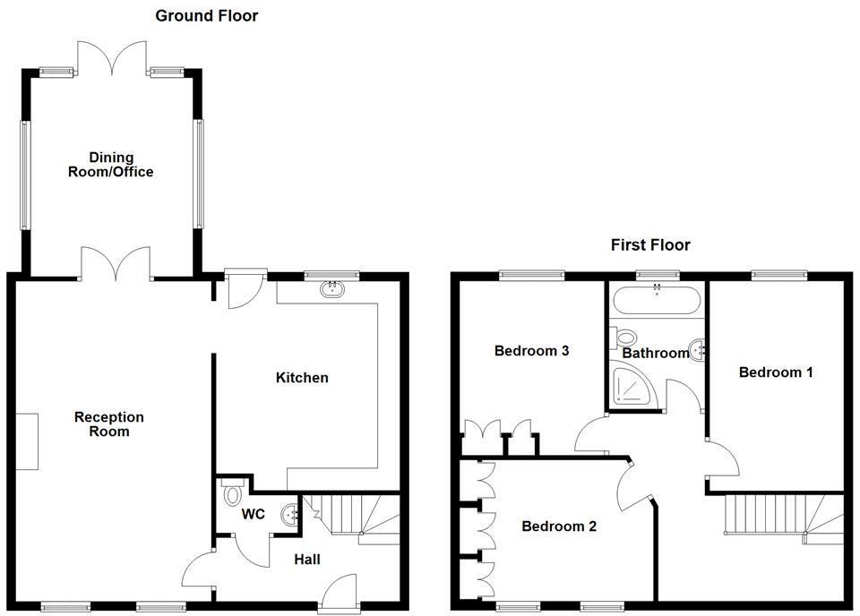 Oldham Road, Denshaw, Oldham floorplan