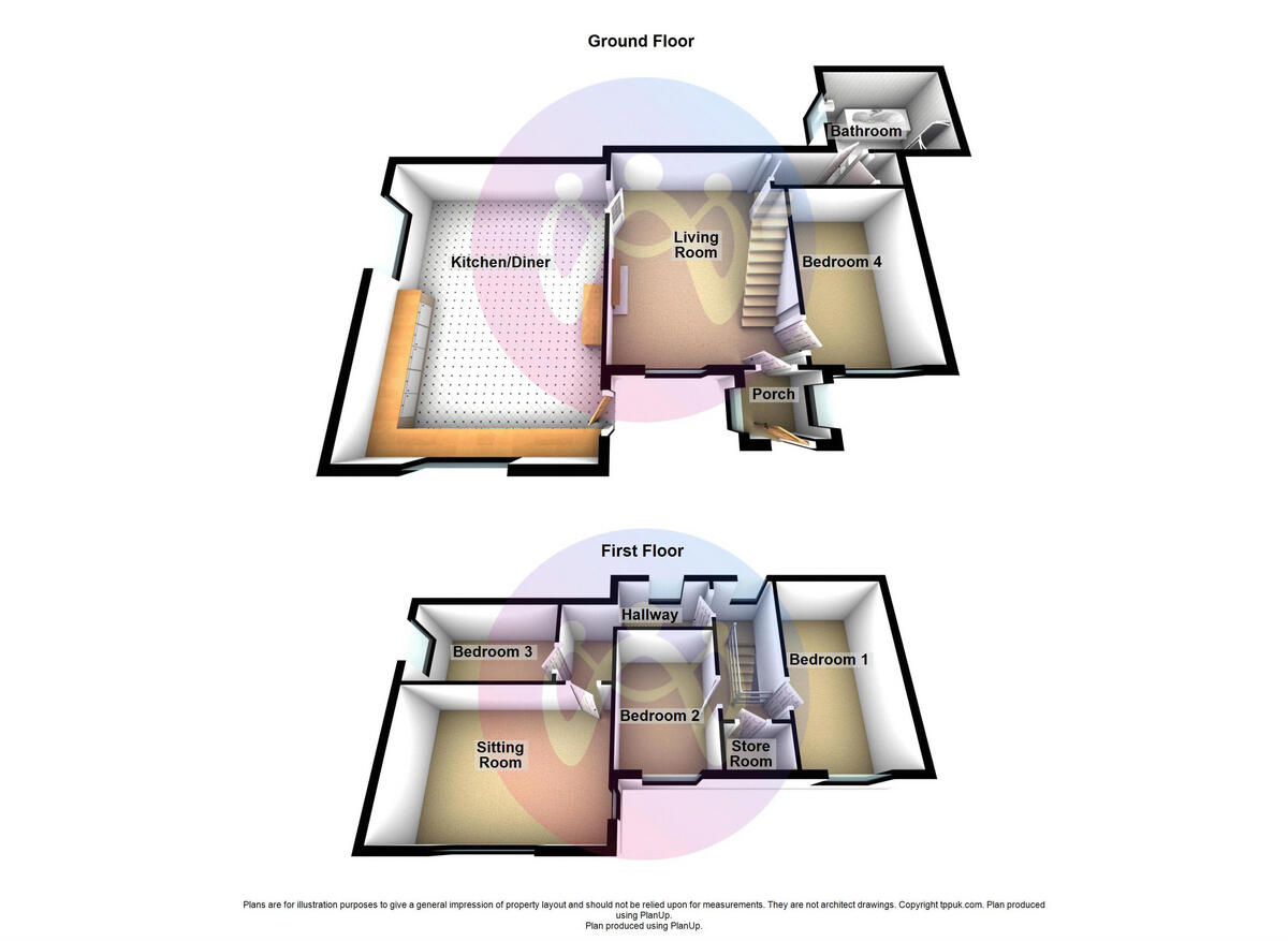Holyhead Mountain, Holyhead, Anglesey, LL65 floorplan