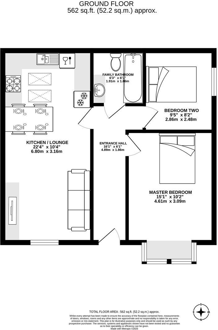 Nursery Gardens, Longton, Preston floorplan