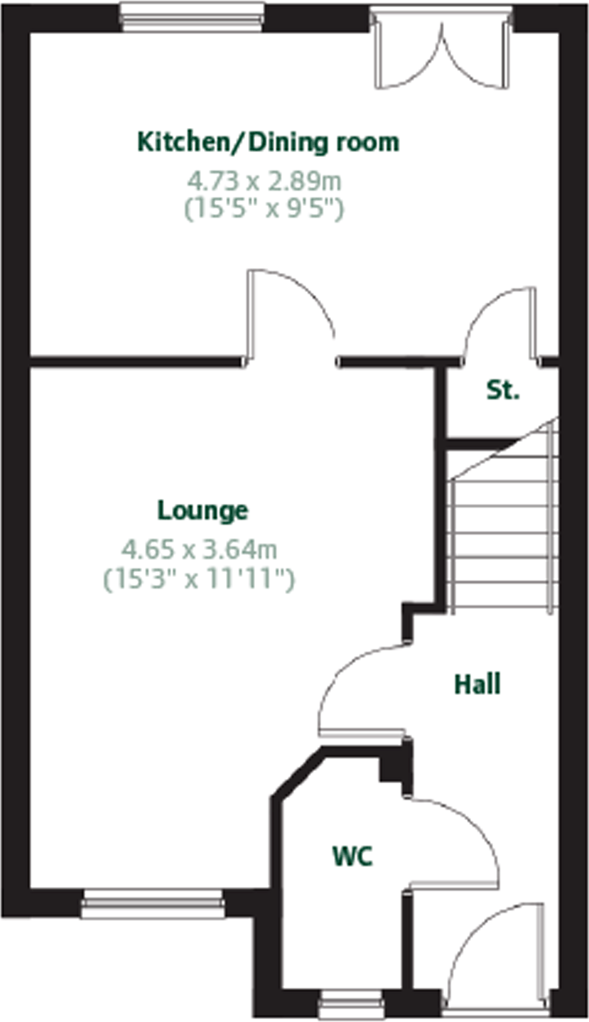 Mayfields
High Road,
Saltcoats,
KA21 floorplan
