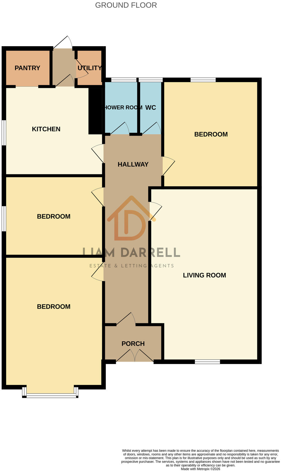West Park Avenue, Scarborough, North Yorkshire floorplan