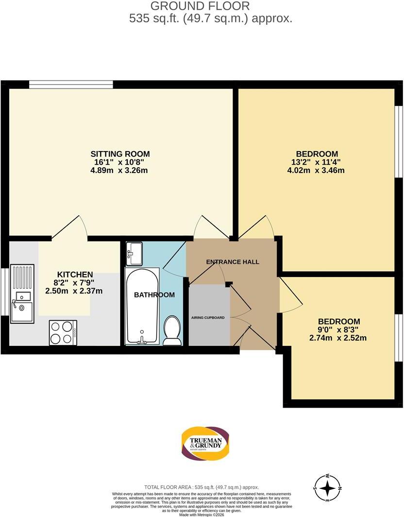 Fairview Gardens, Farnham floorplan