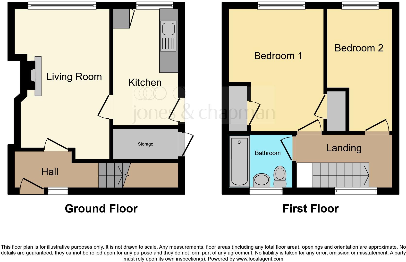 Caldwell Drive, Wirral floorplan
