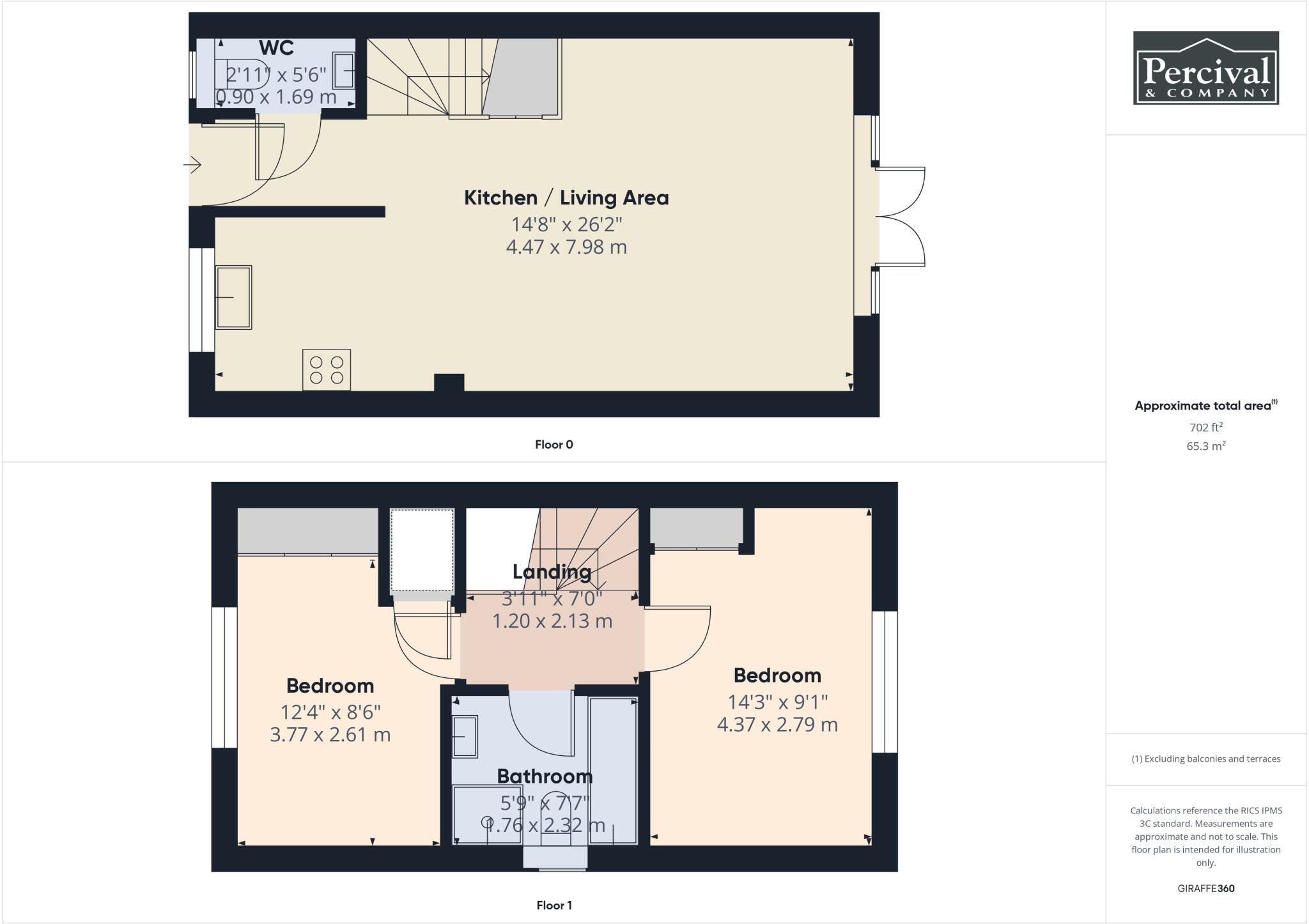 Monks Road, Earls Colne, Colchester, Essex, CO6 floorplan