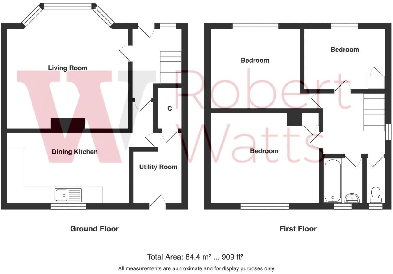 Rowantree Drive, Thorpe Edge, Bradford, BD10 floorplan