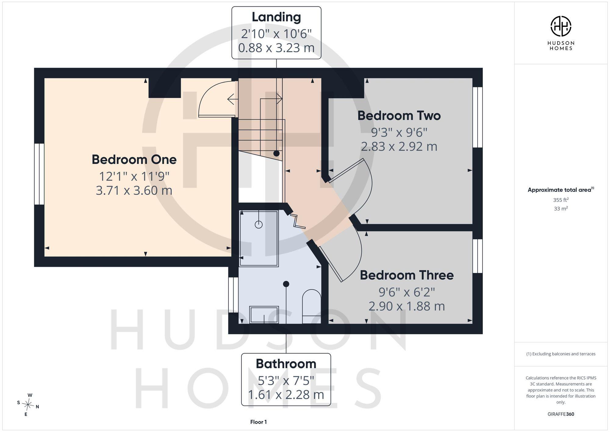 Oxney Road, Peterborough, PE1 floorplan