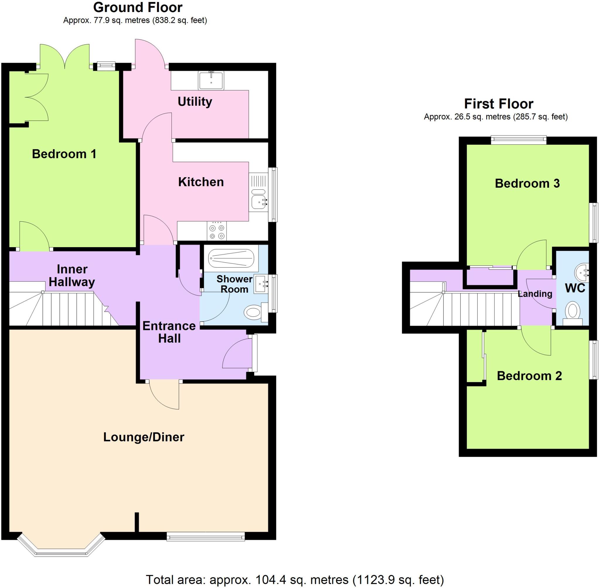 Ashdown Road, Fawley, Hampshire floorplan