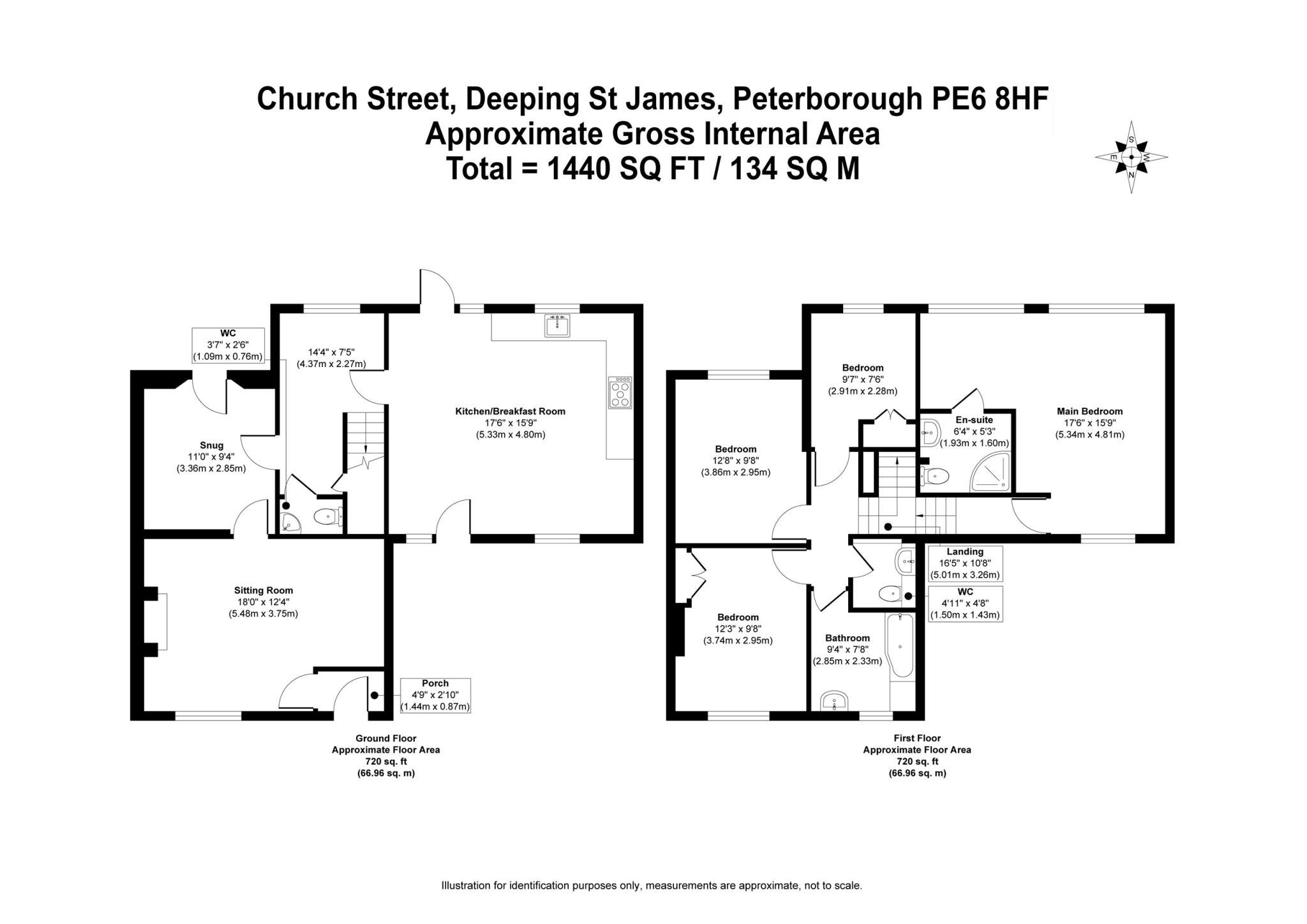 Church Street, Deeping St. James, Peterborough floorplan