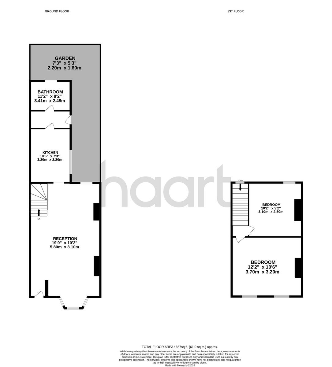 Widdin Street, Stratford floorplan
