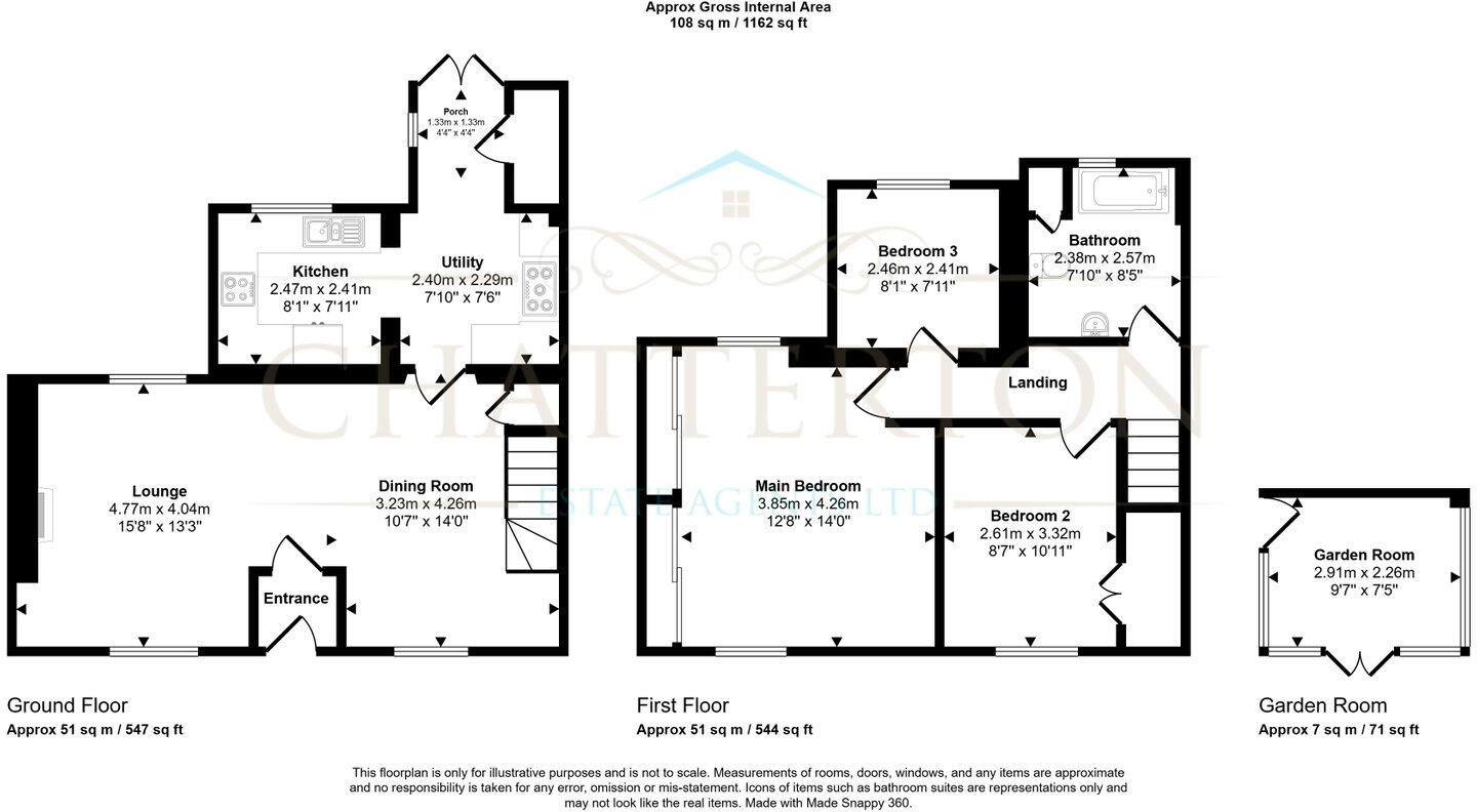 Greystones Cottage, Arrow Lane, North Littleton, WR11 8EF floorplan