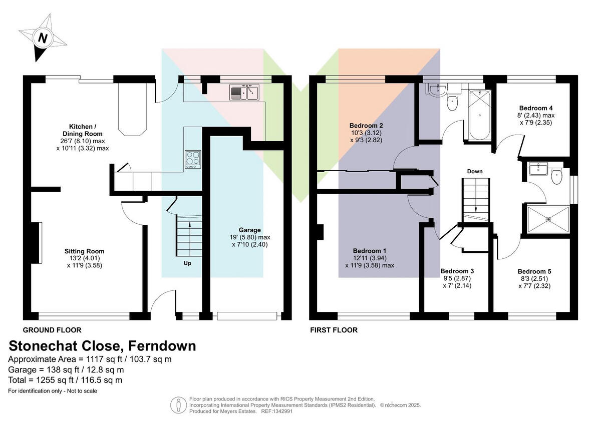 Stonechat Close, Ferndown, BH22 9 floorplan
