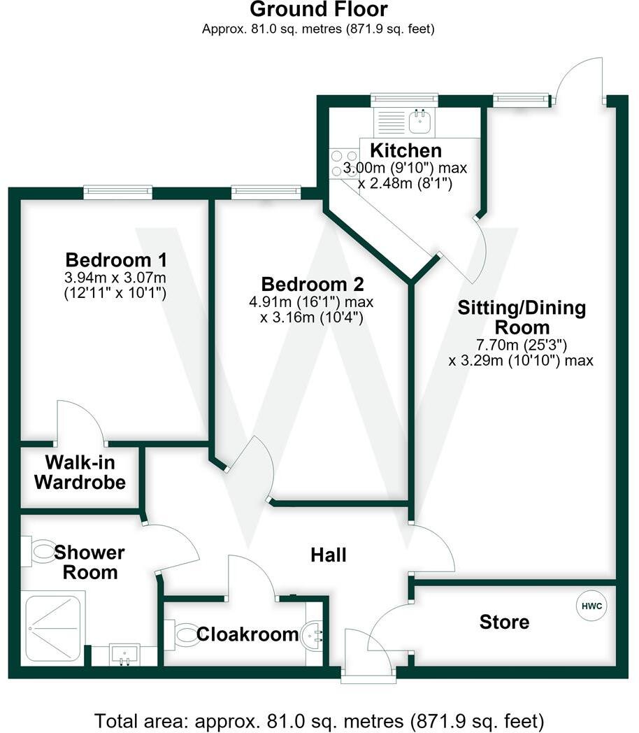 Endless Street, Salisbury floorplan