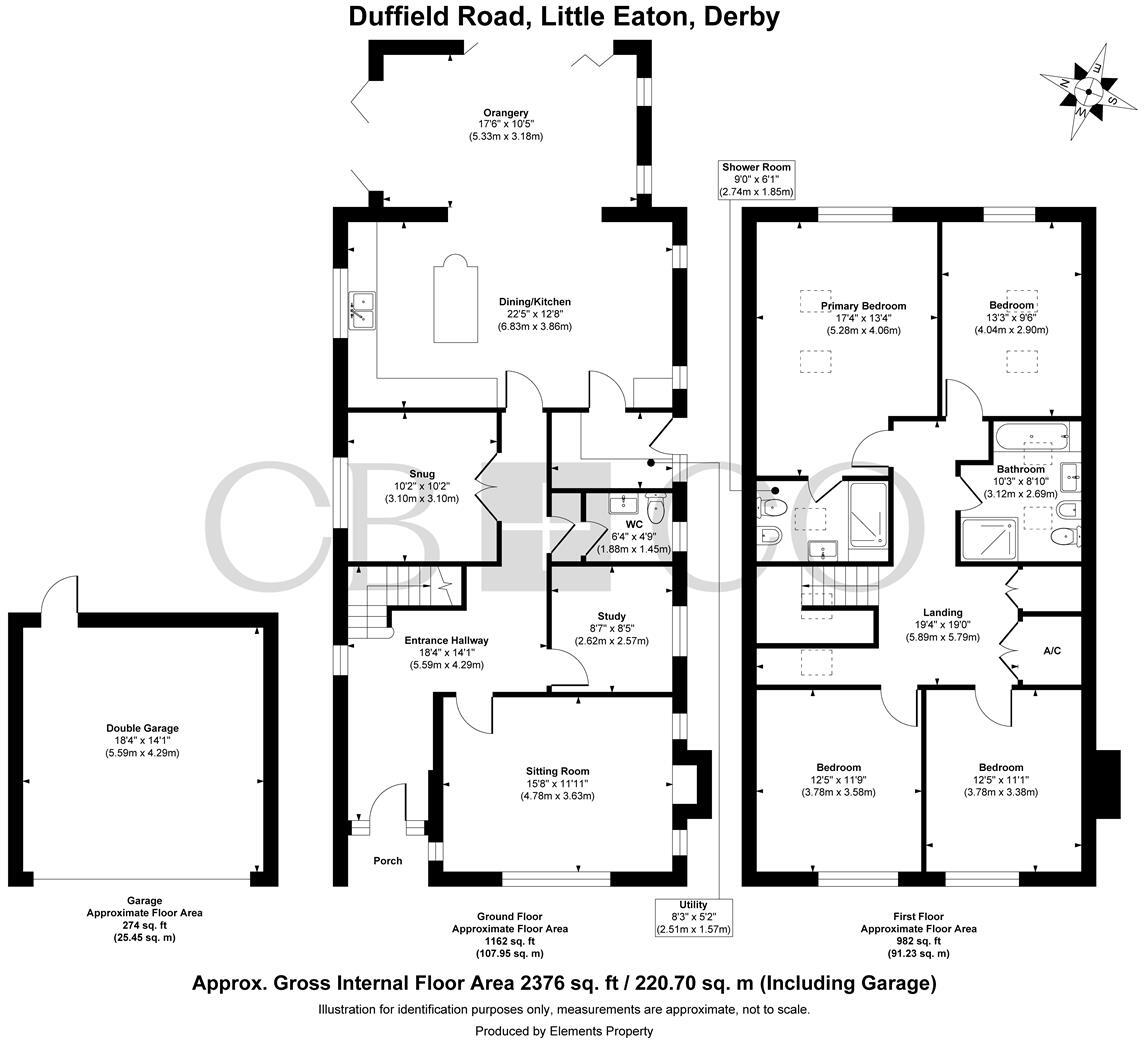 Duffield Road, Little Eaton, Derby floorplan