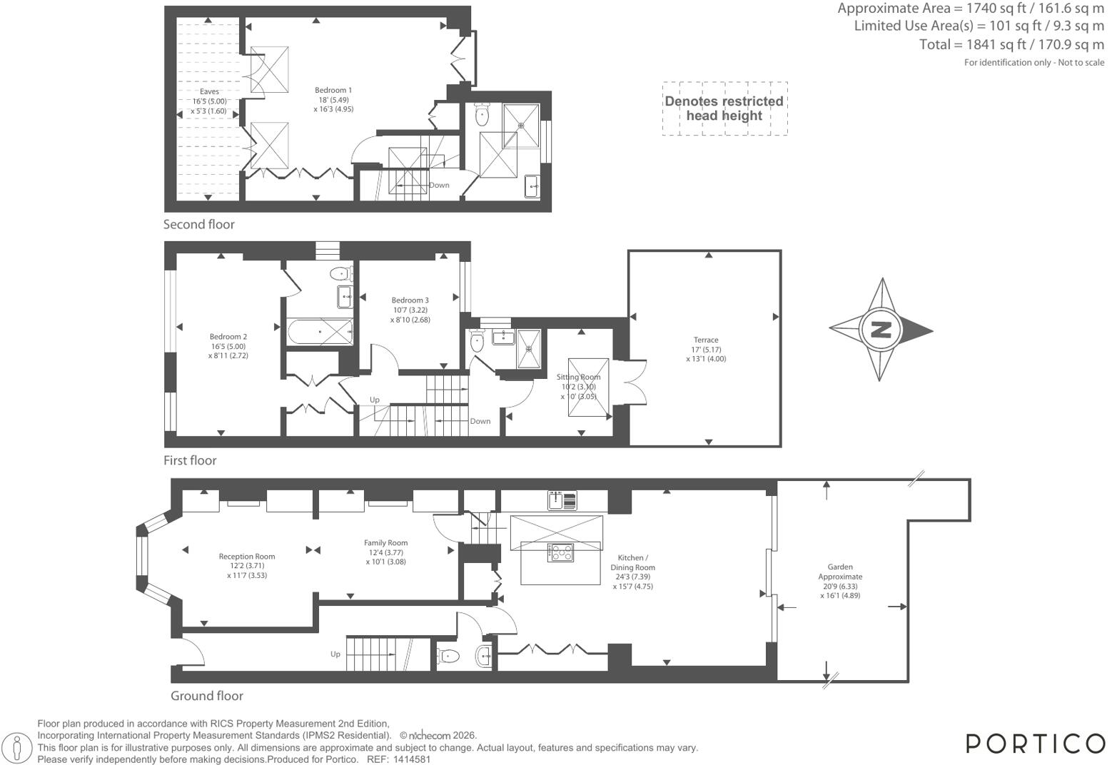 Bloemfontein Avenue, London floorplan