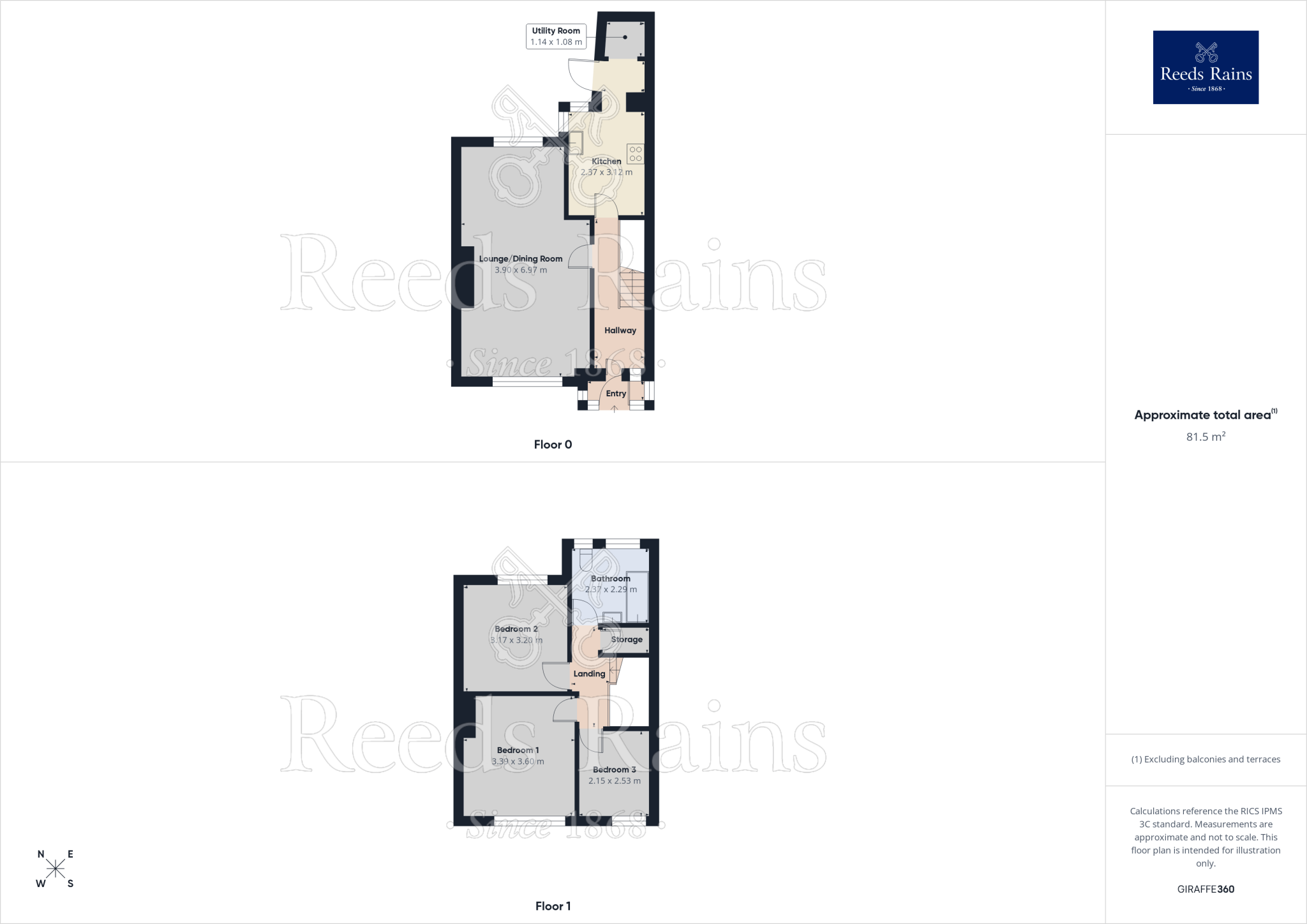 Whitemoss Avenue, Blackpool, Lancashire, FY3 floorplan