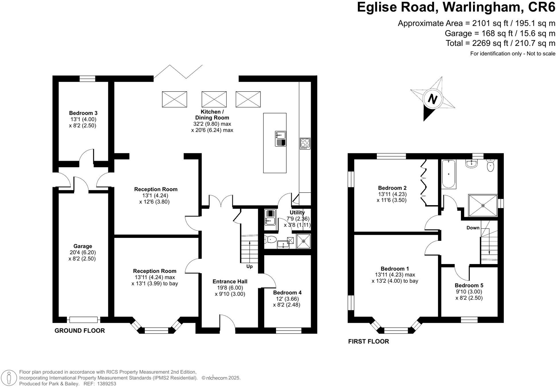 Eglise Road, Warlingham, CR6 floorplan