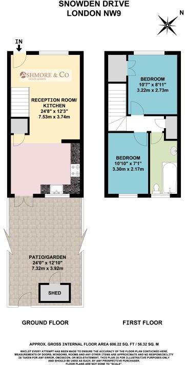 Snowdon Drive, London, NW9 floorplan