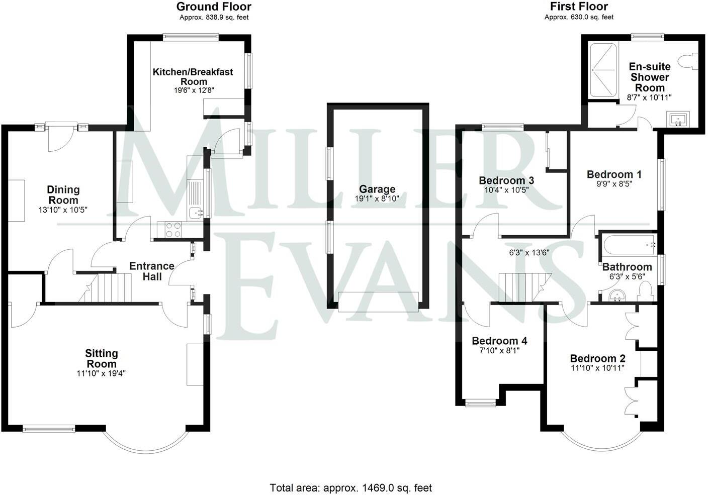 Ilston, 6 Canonvale, Shrewsbury, SY3 9AP floorplan