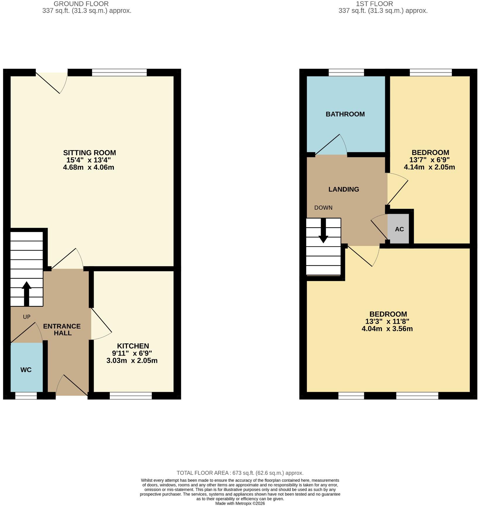 Stephens Way, Deeping St James, PE6 floorplan