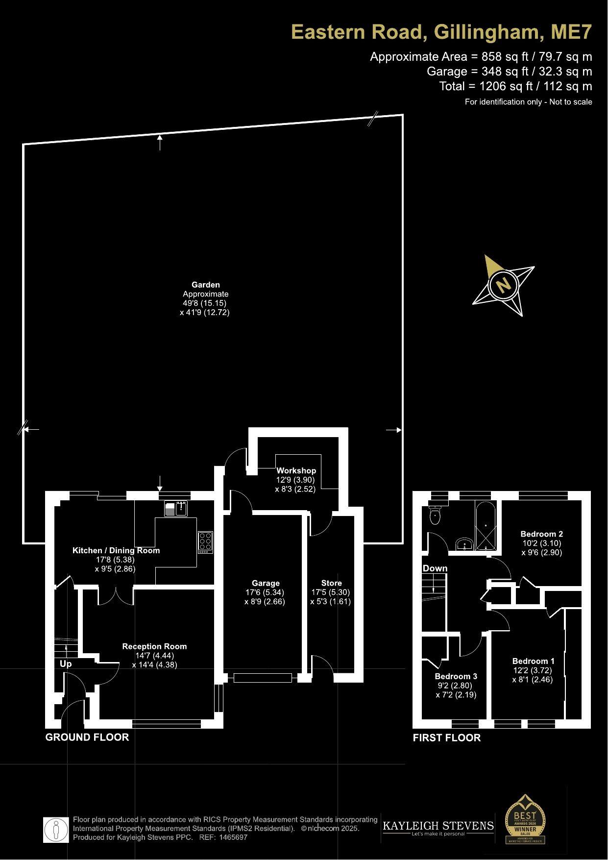 Detached Home On Generous Plot with Garage & Driveway floorplan
