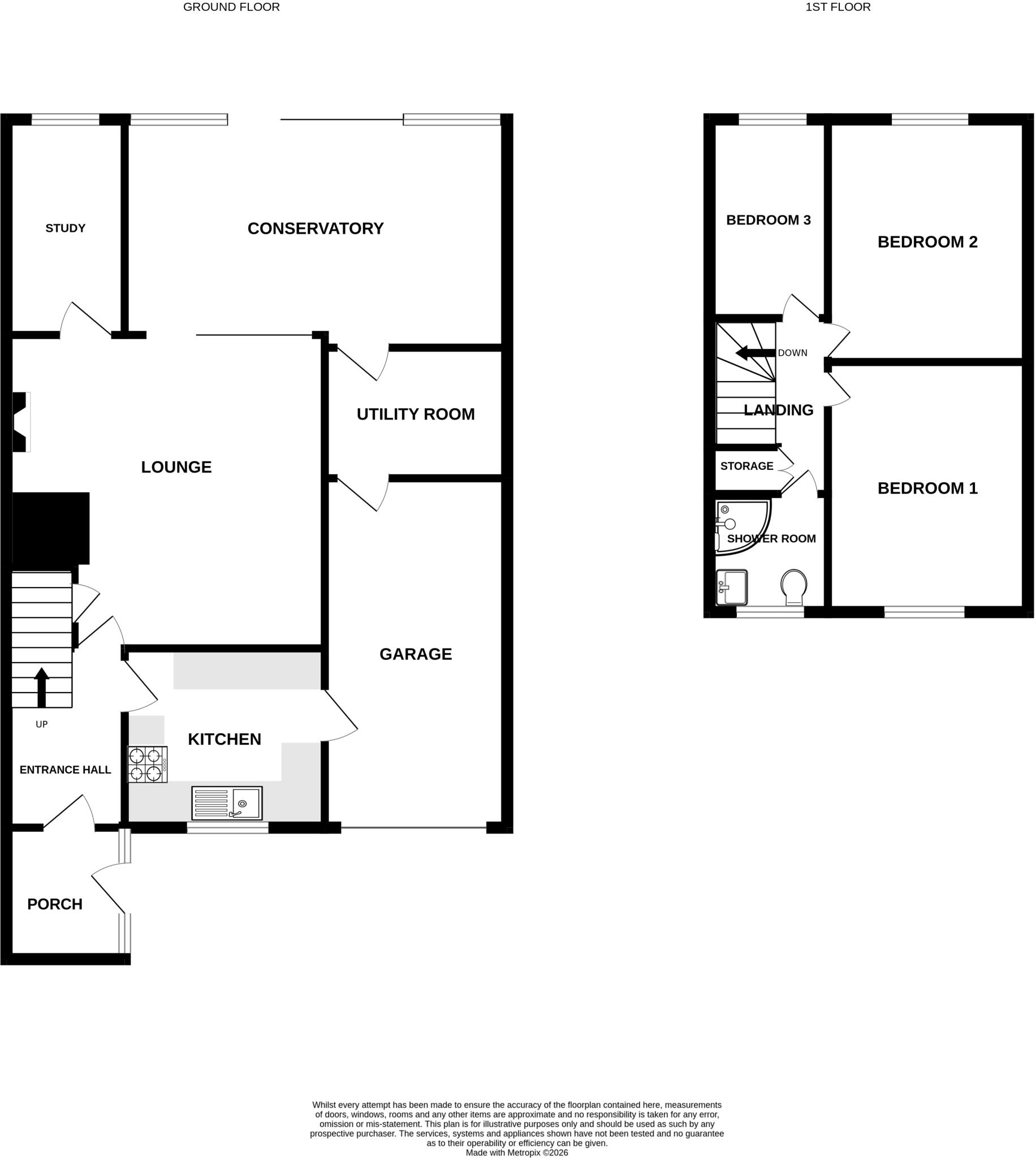 Bexfield Close, Allesley floorplan