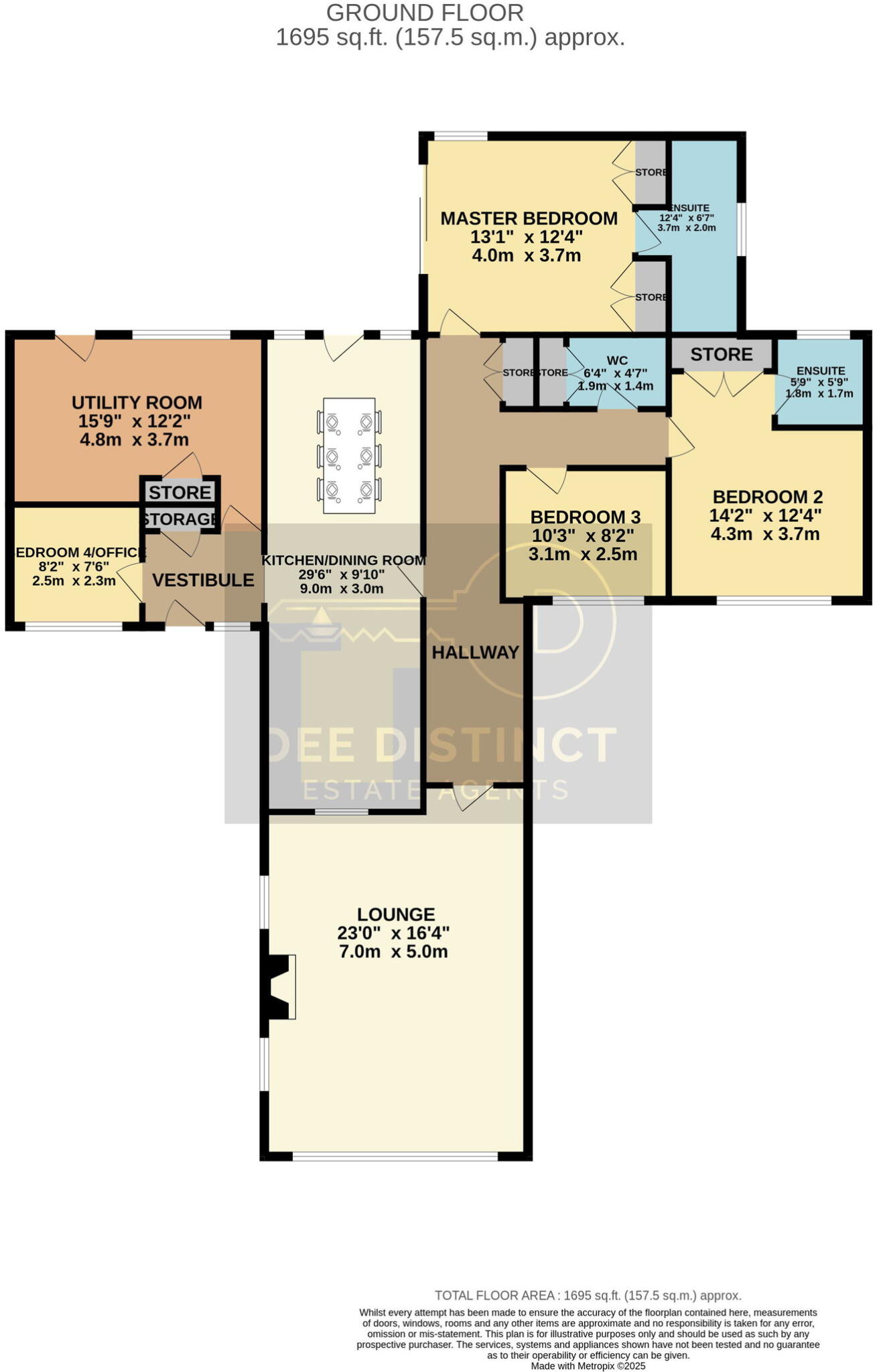 Macdona Drive, West Kirby, Wirral, CH48 3JH floorplan
