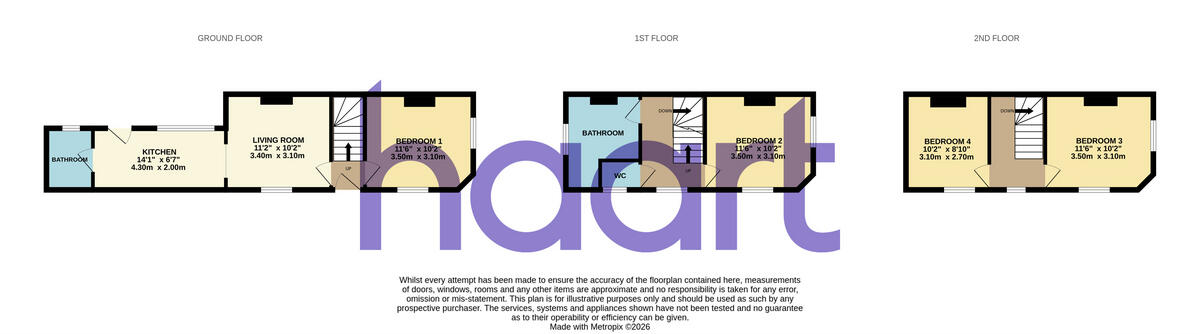 Palin Street, Radford floorplan