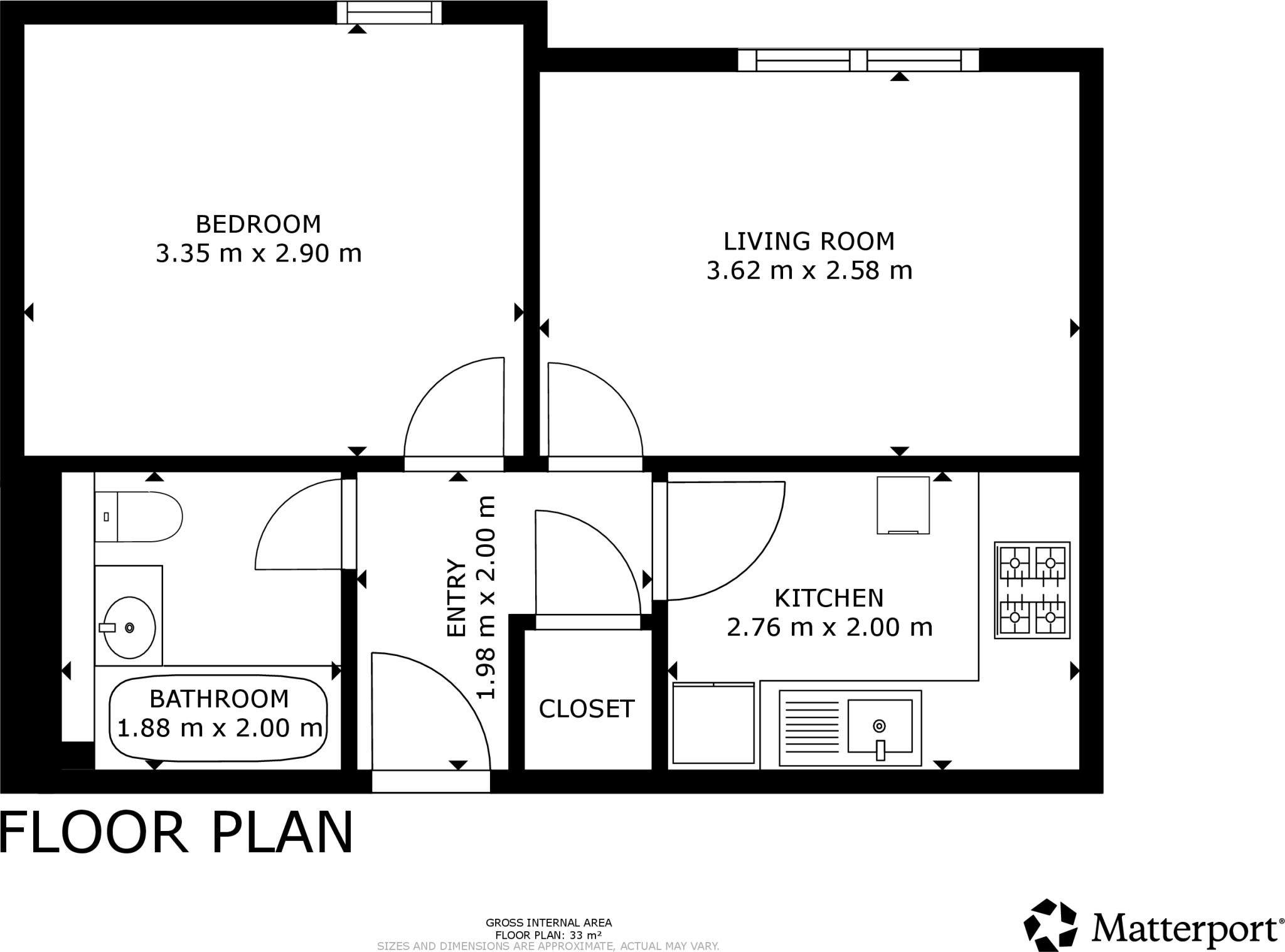 Montgomery Street, Irvine, KA12 floorplan