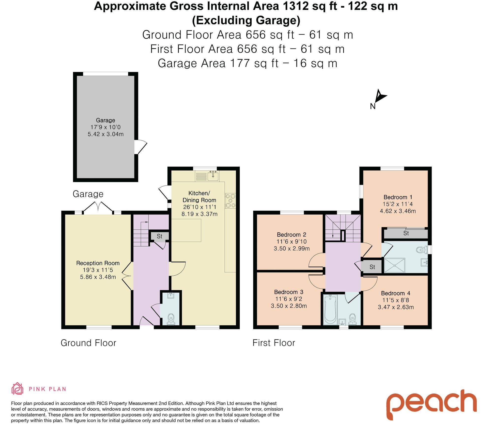 Collard Close, Swindon, SN1 floorplan