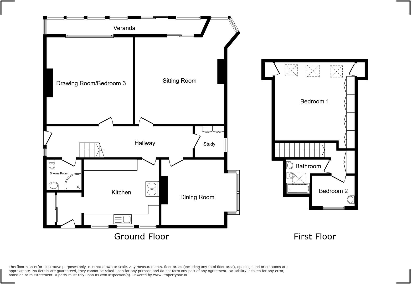 Whitwell Road, Ventnor, Isle of Wight floorplan