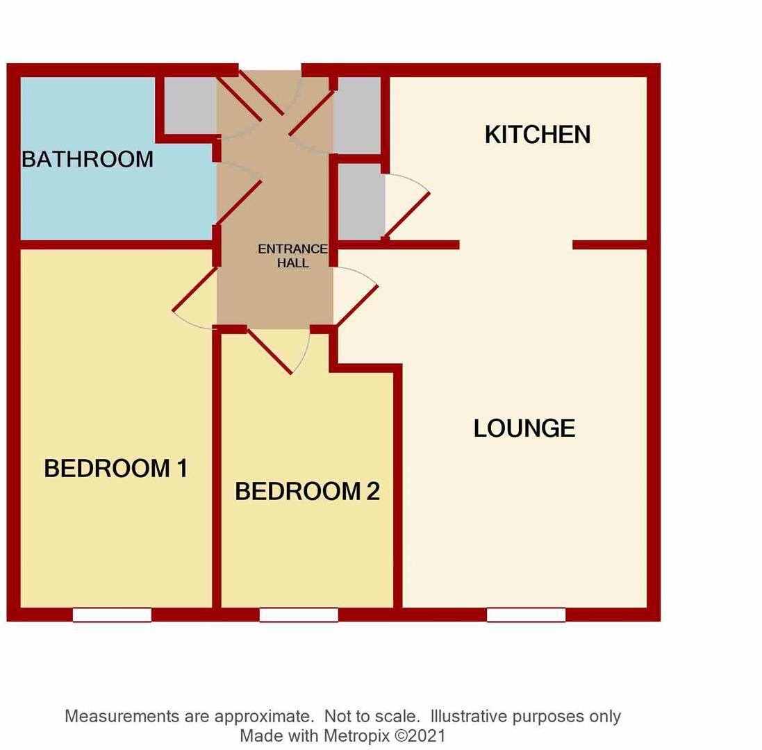 Stokes Mews, Newent floorplan