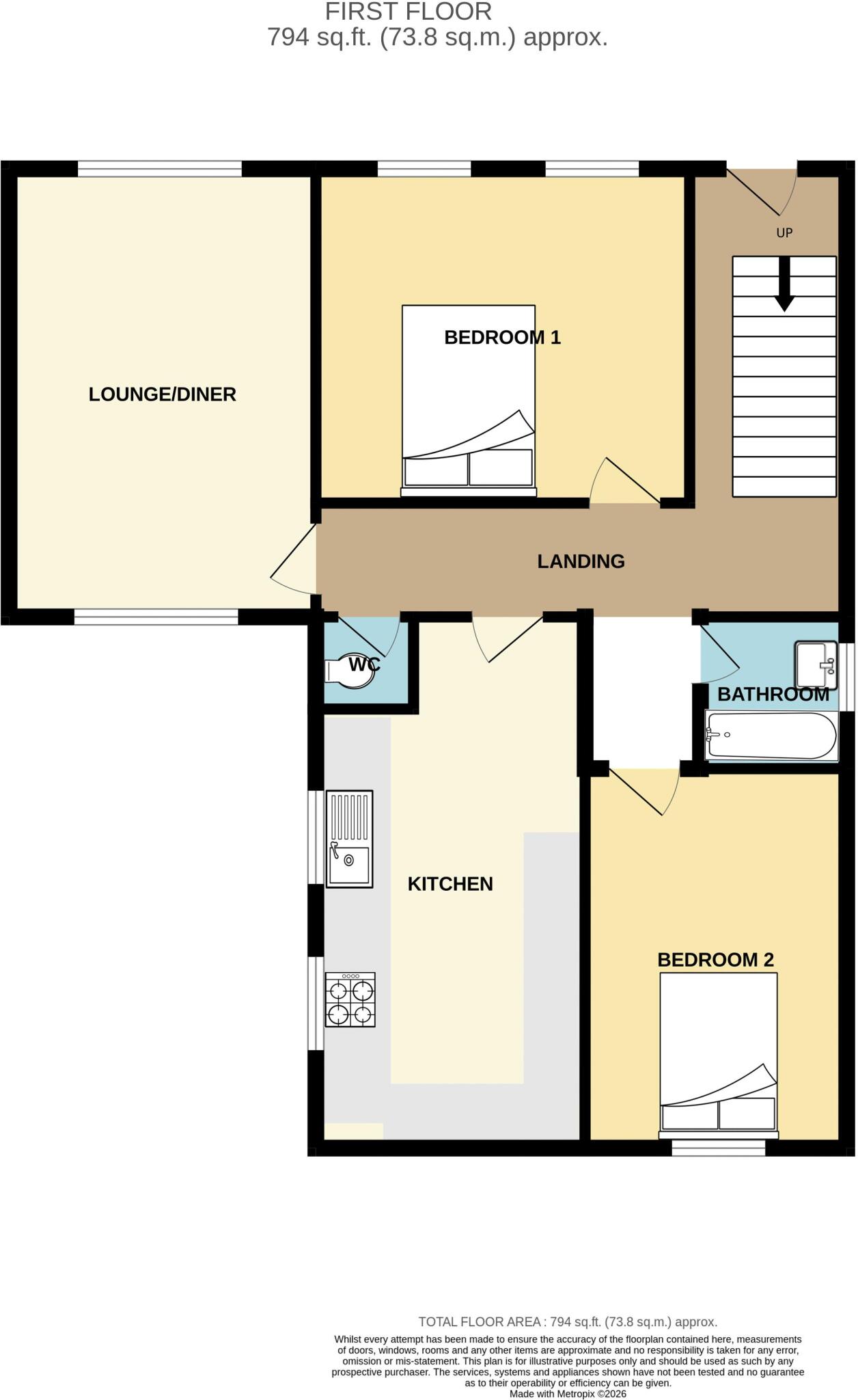 Bude Walk, Manchester floorplan
