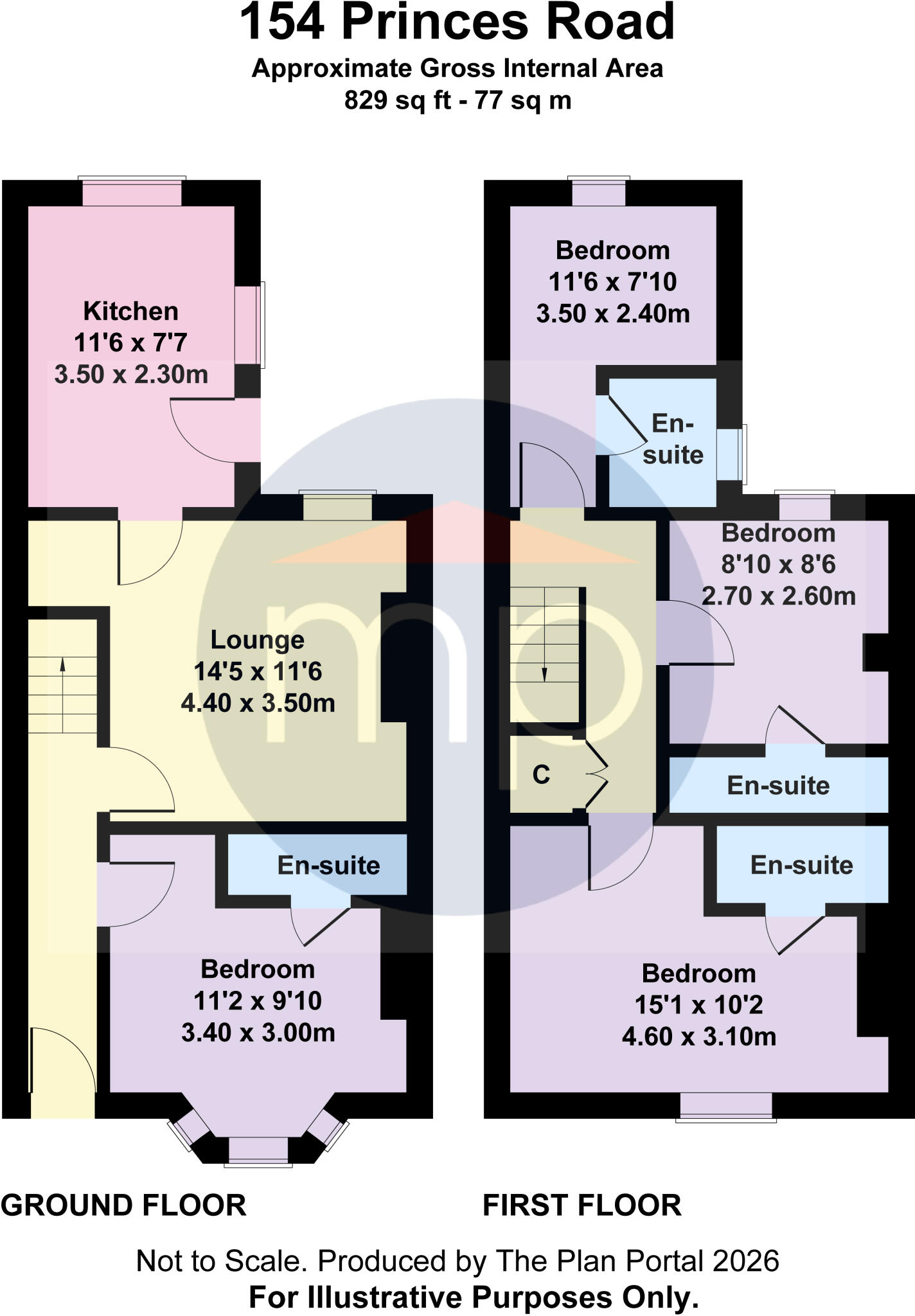 Princes Road, Middlesbrough floorplan