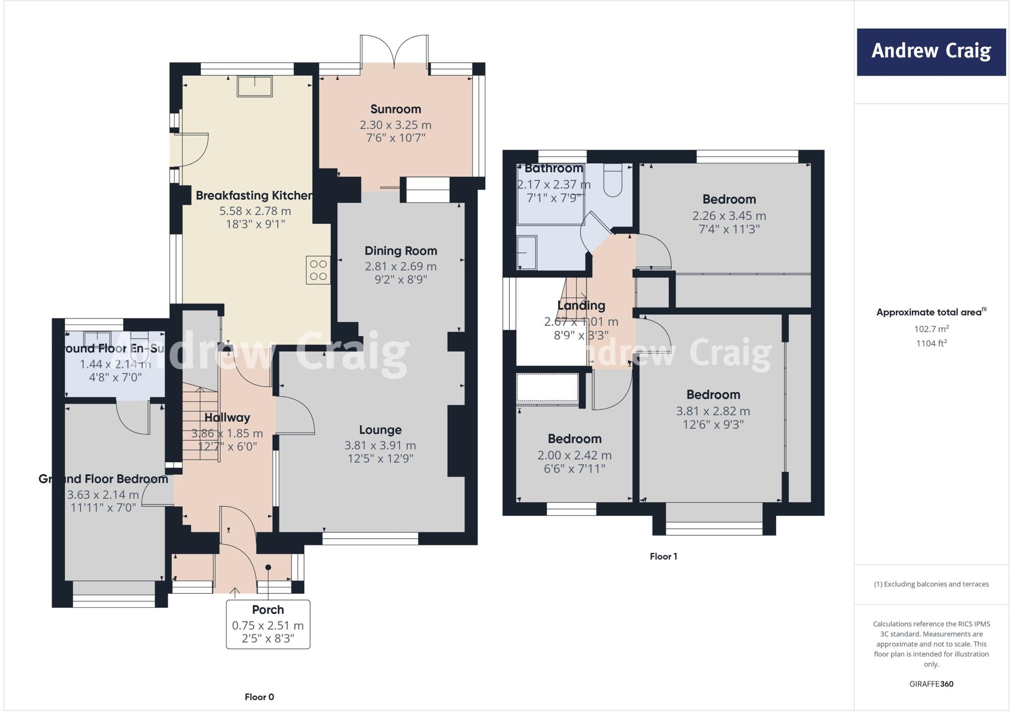 Centenary Avenue, South Shields floorplan