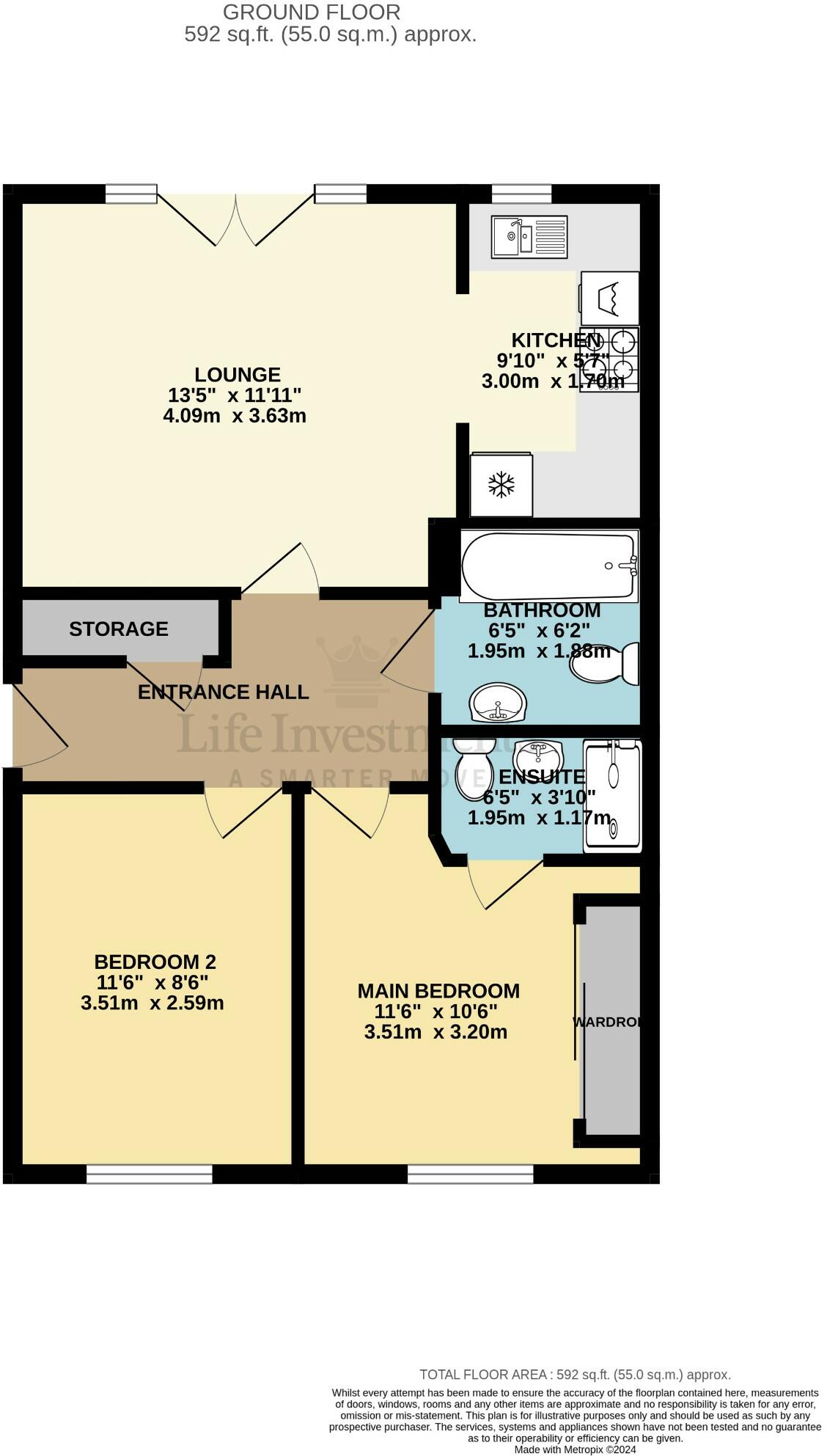 Kirkistown Close, Rugby, Warwickshire, CV21 floorplan