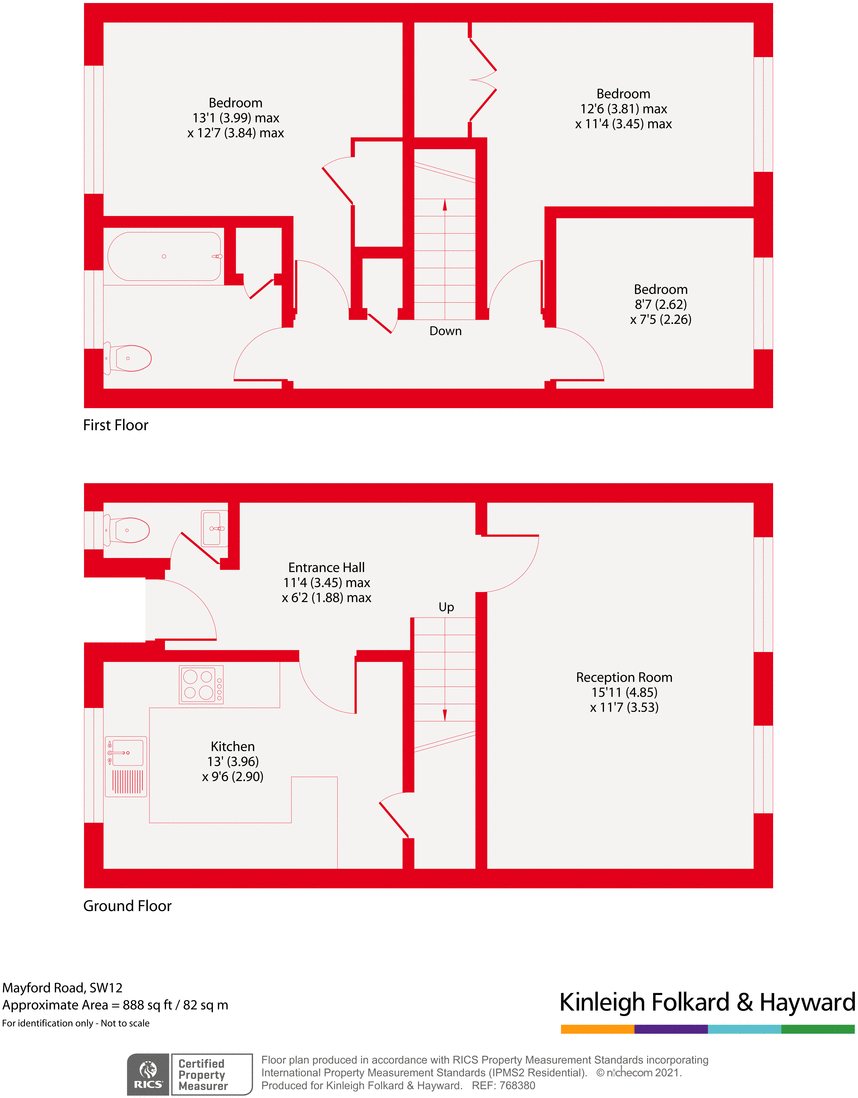 Mayford Road, Balham, London, SW12 floorplan