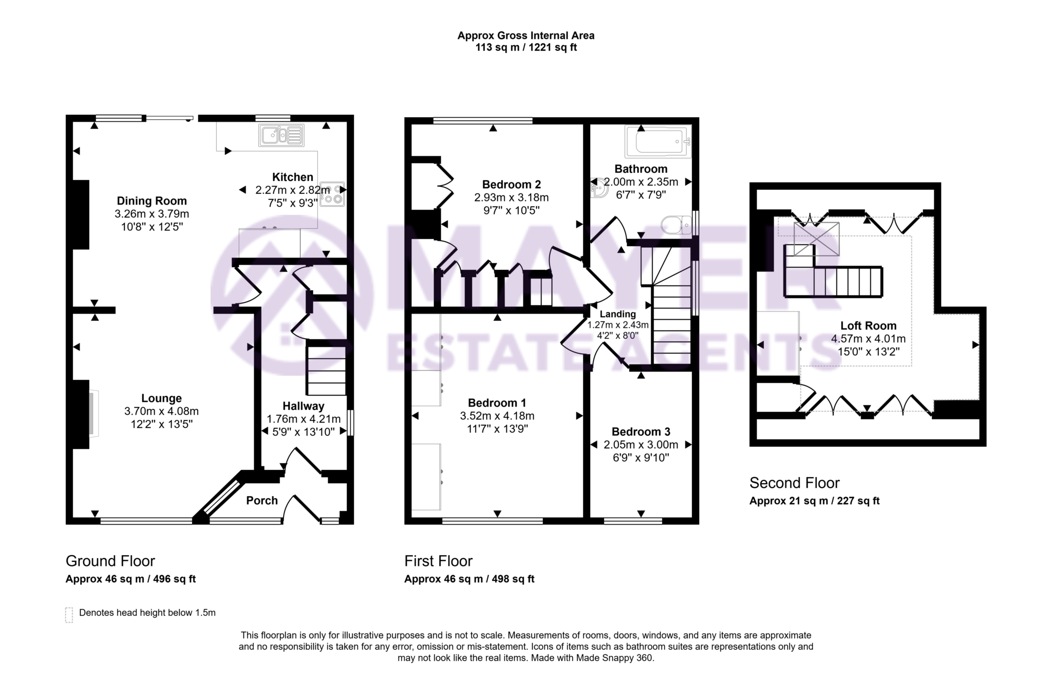 The Mead, Plymouth floorplan