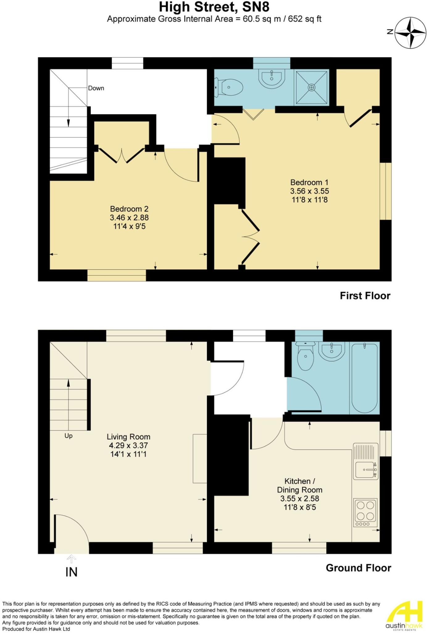 Dormouse Cottage, 144 High Street, Burbage, SN8 3AB floorplan