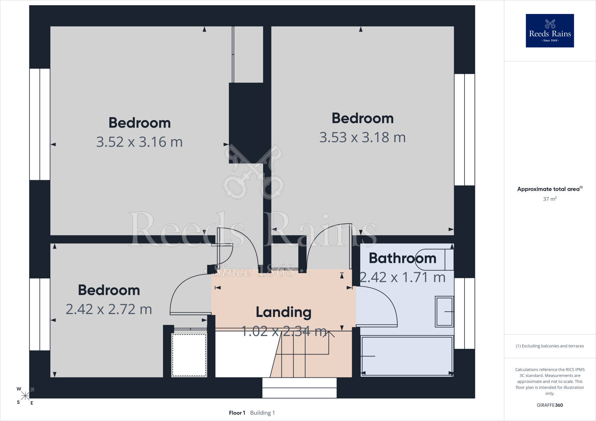 Bentley Avenue, Halifax, West Yorkshire, HX3 floorplan