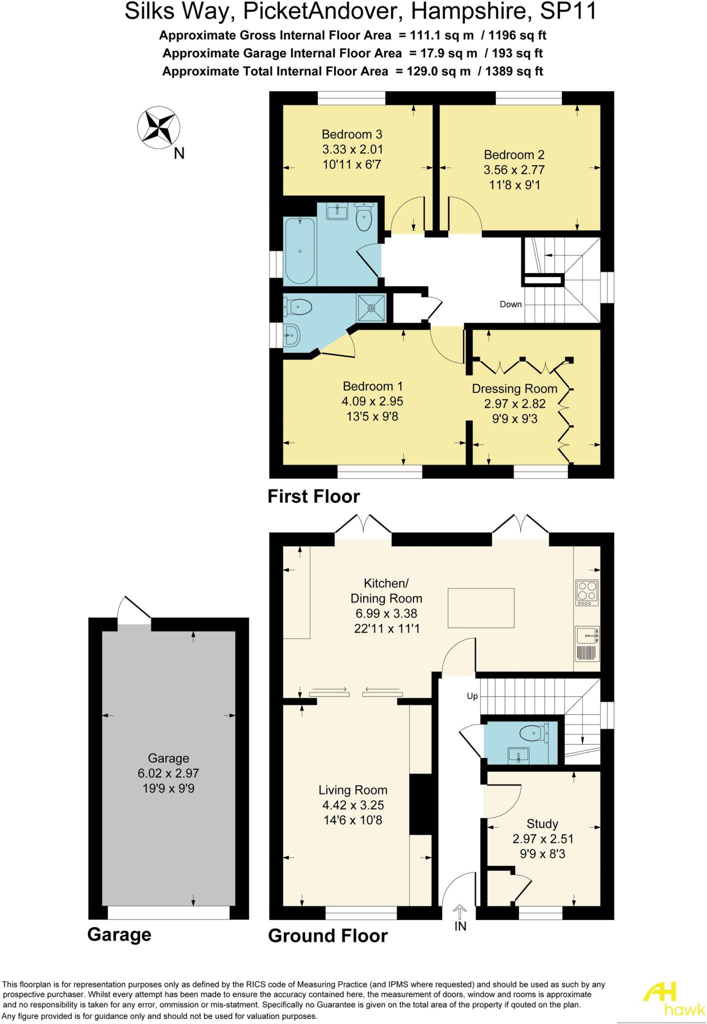 Silks Way, Andover, SP11 floorplan