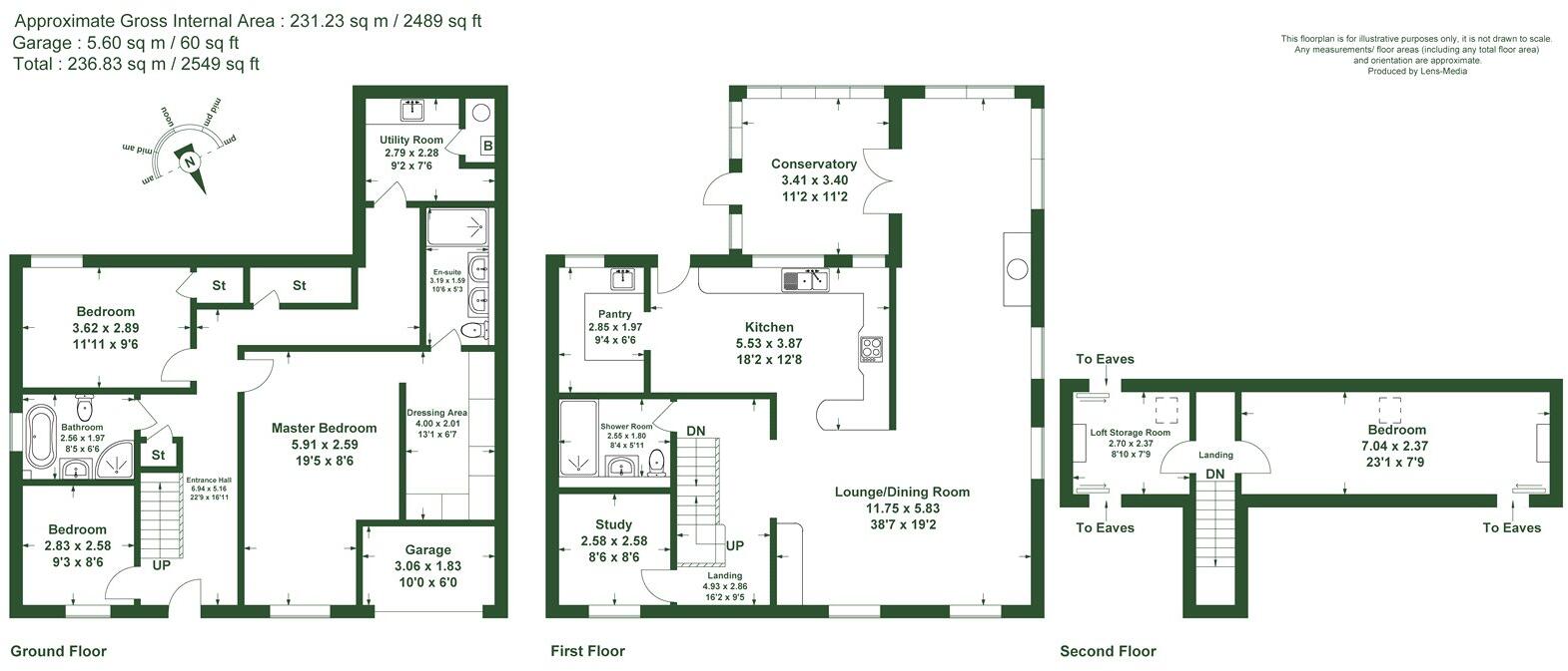 Over Kellet, Carnforth, Lancashire floorplan