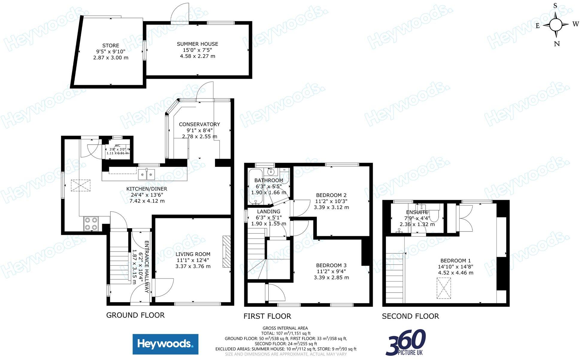 Thirlmere Place, Newcastle, ST5 floorplan