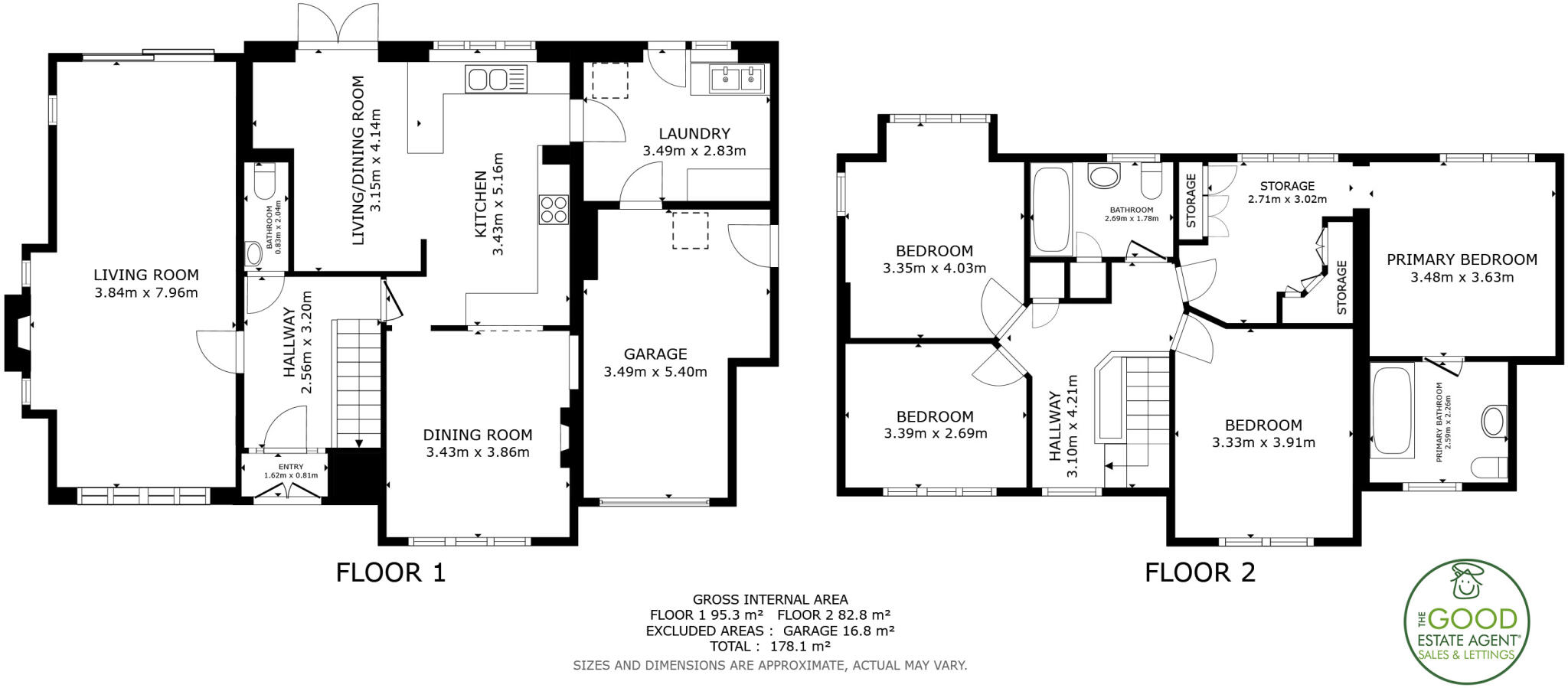 Woodlands Road, Handforth, Cheshire SK9 3AU floorplan